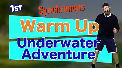 National 1st Synchronous Warm Up Underwater Adventure
